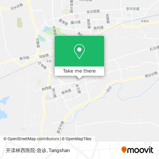 开滦林西医院-急诊 map