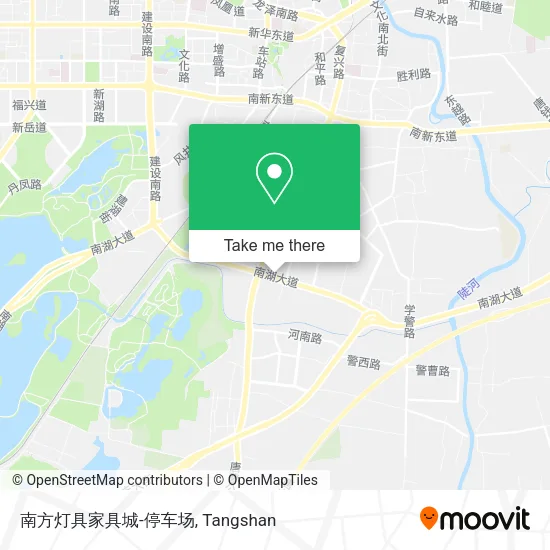 南方灯具家具城-停车场 map