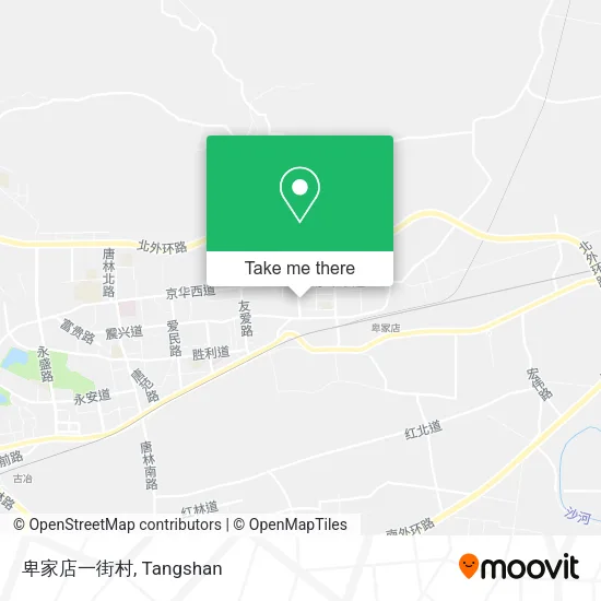 卑家店一街村 map