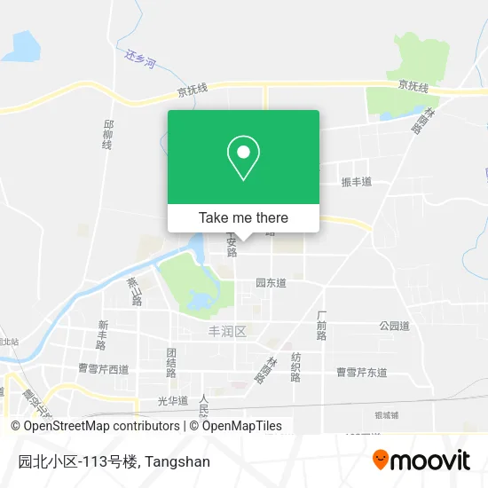 园北小区-113号楼 map