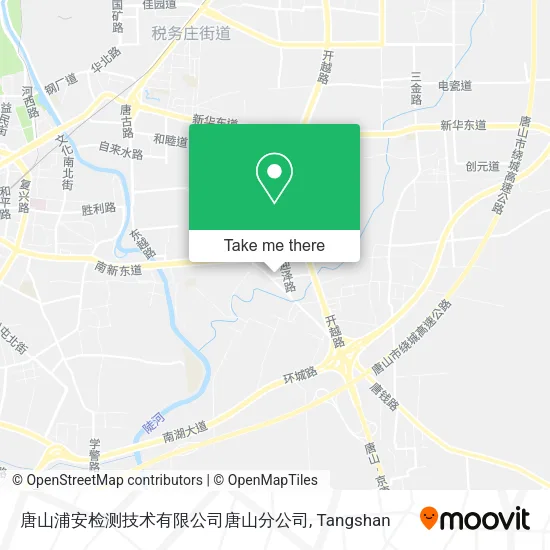 唐山浦安检测技术有限公司唐山分公司 map