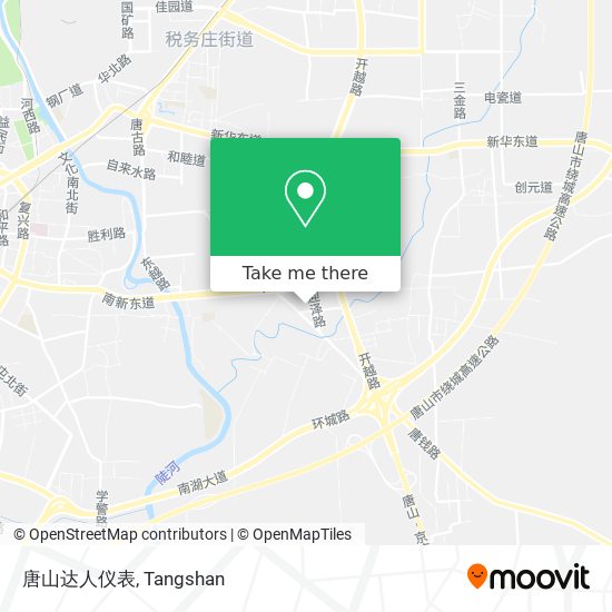 唐山达人仪表 map