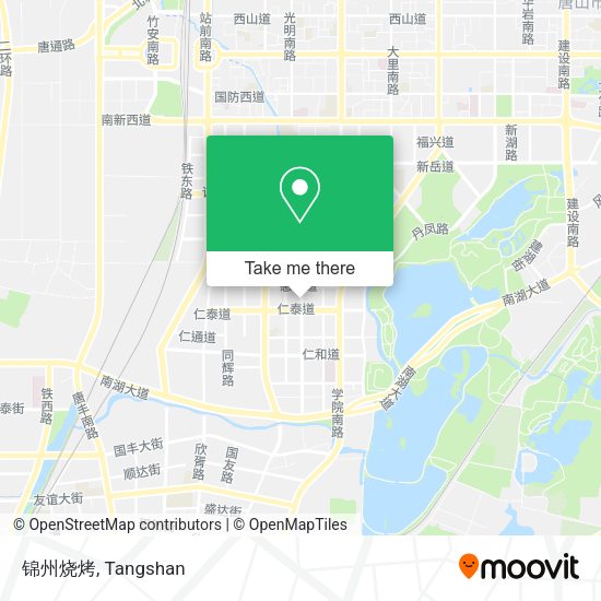 锦州烧烤 map