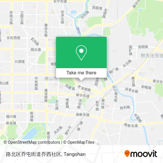 路北区乔屯街道乔西社区 map
