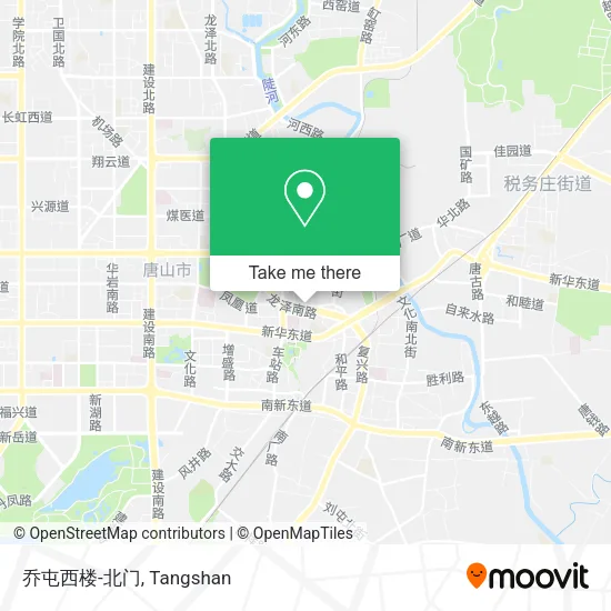 乔屯西楼-北门 map