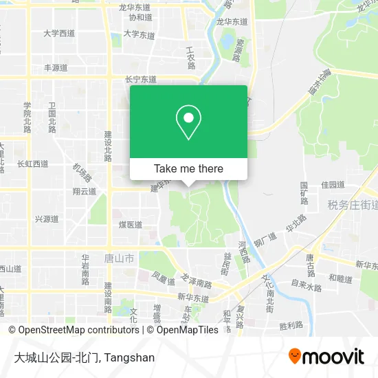 大城山公园-北门 map