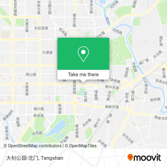 大钊公园-北门 map