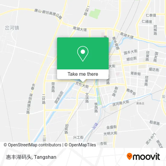 惠丰湖码头 map