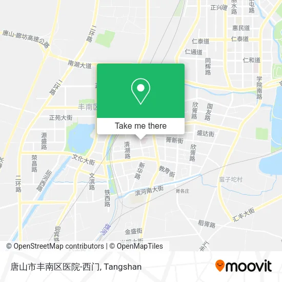唐山市丰南区医院-西门 map