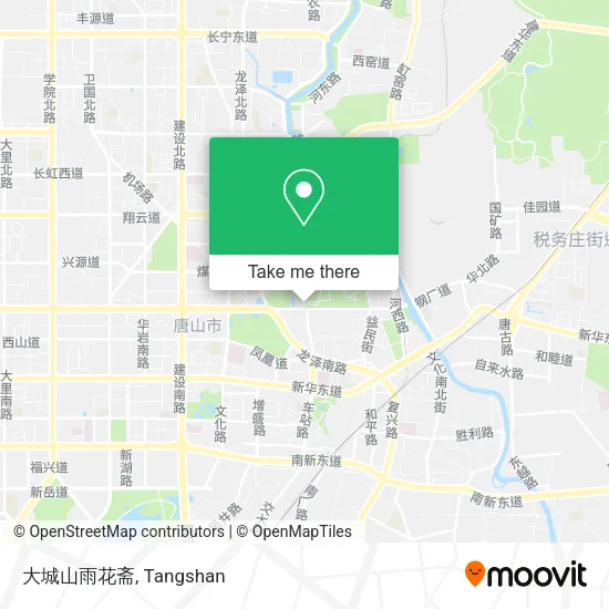 大城山雨花斋 map