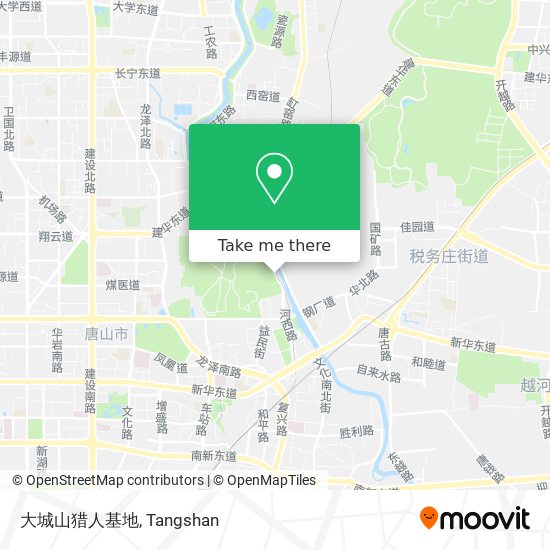 大城山猎人基地 map