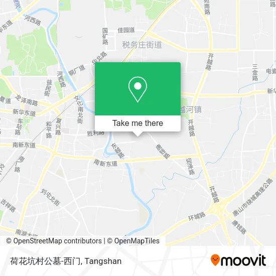 荷花坑村公墓-西门 map