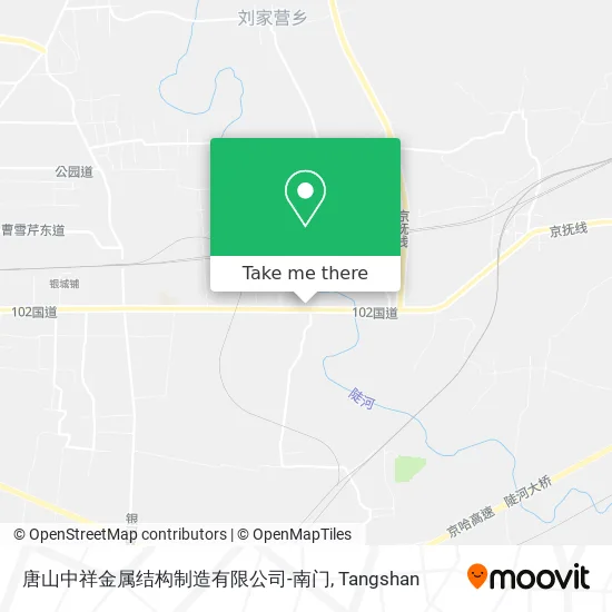唐山中祥金属结构制造有限公司-南门 map