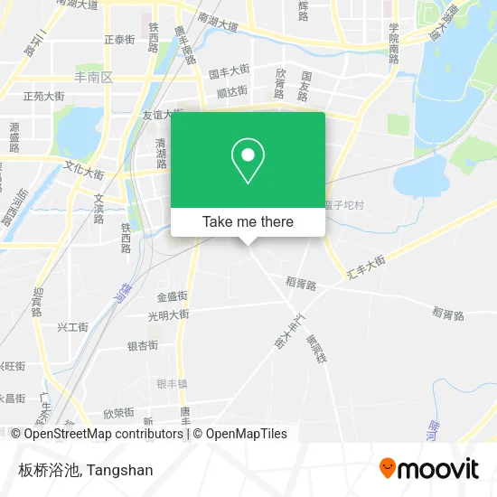 板桥浴池 map