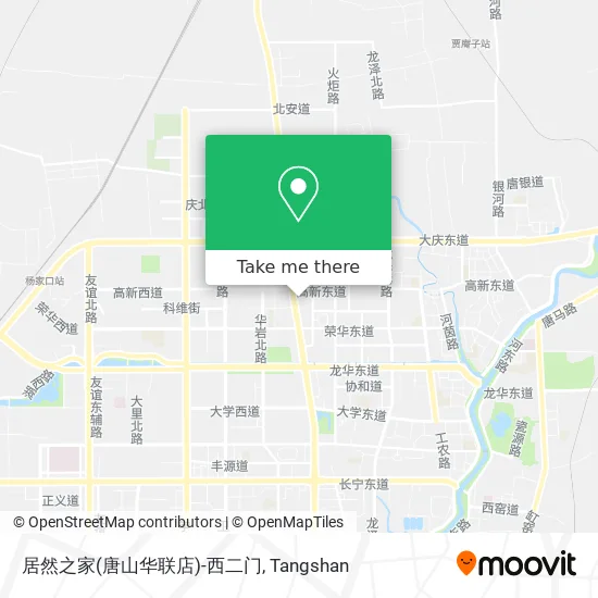 居然之家(唐山华联店)-西二门 map
