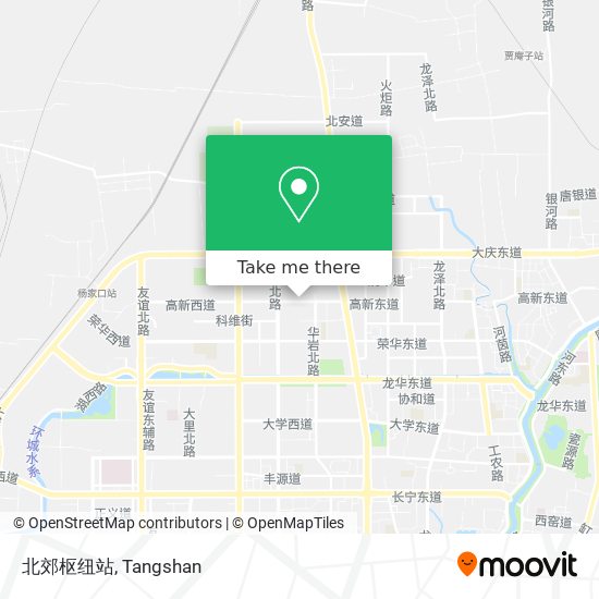 北郊枢纽站 map