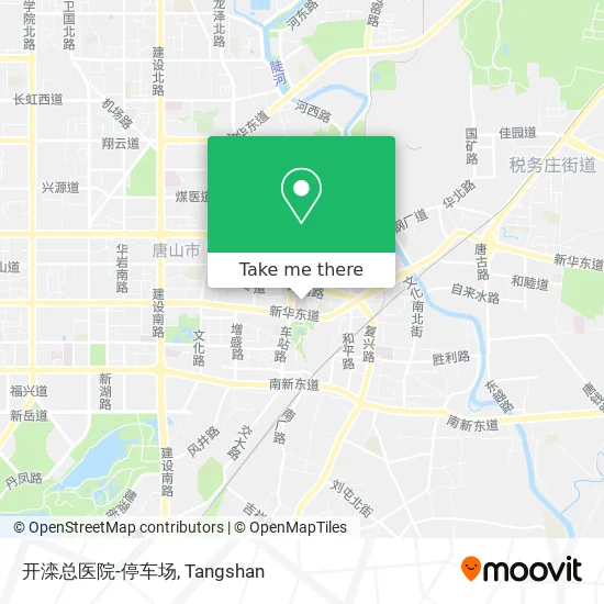 开滦总医院-停车场 map