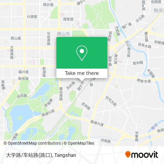 大学路/车站路(路口) map