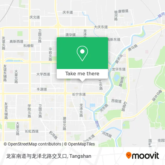 龙富南道与龙泽北路交叉口 map