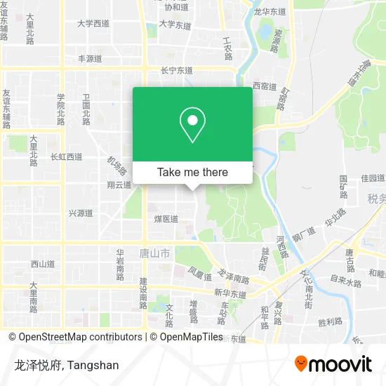 龙泽悦府 map