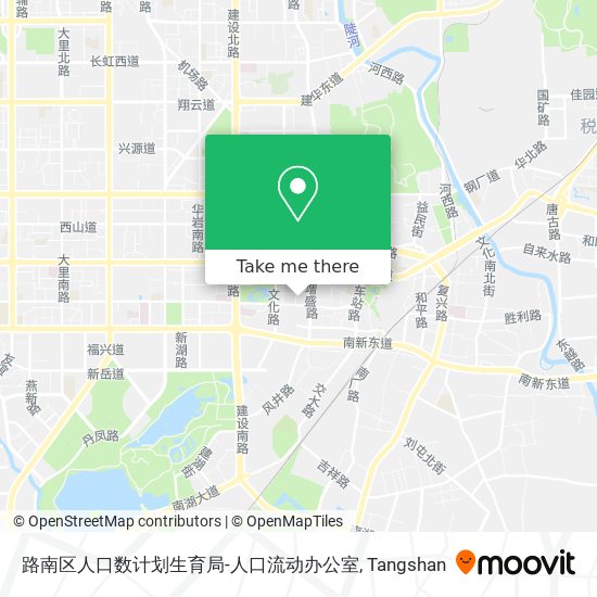 路南区人口数计划生育局-人口流动办公室 map