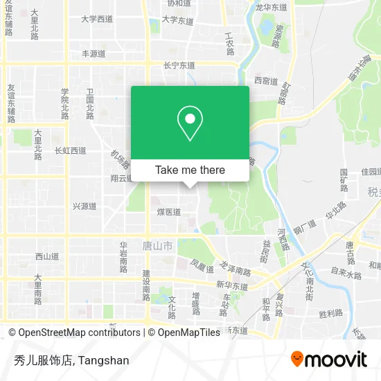秀儿服饰店 map