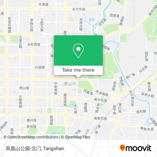 凤凰山公园-北门 map