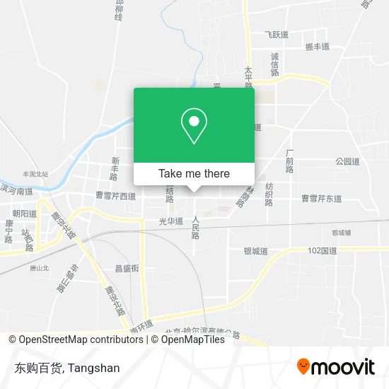 东购百货 map