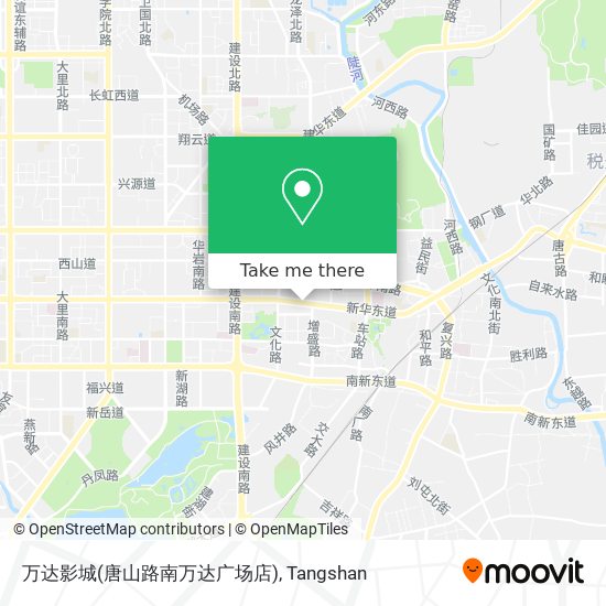 万达影城(唐山路南万达广场店) map