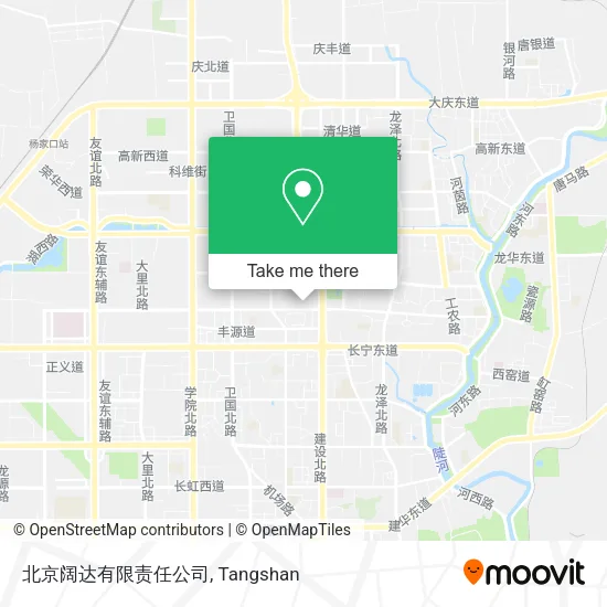 北京阔达有限责任公司 map