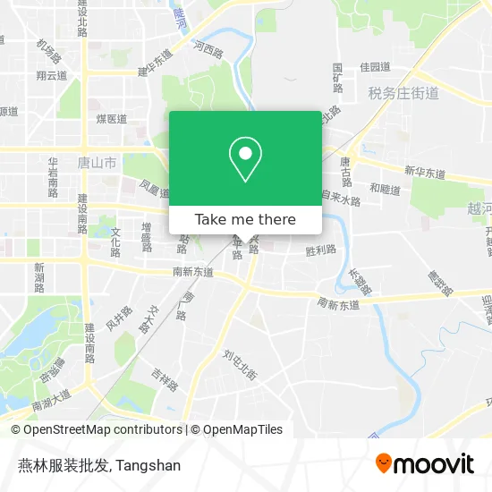 燕林服装批发 map