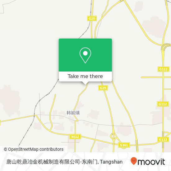 唐山乾鼎冶金机械制造有限公司-东南门 map