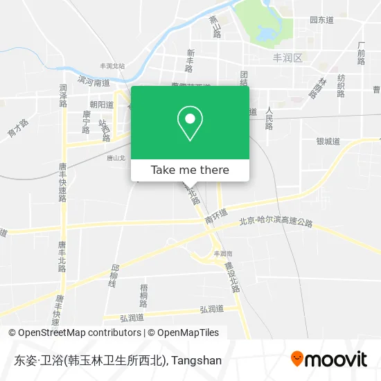 东姿·卫浴(韩玉林卫生所西北) map