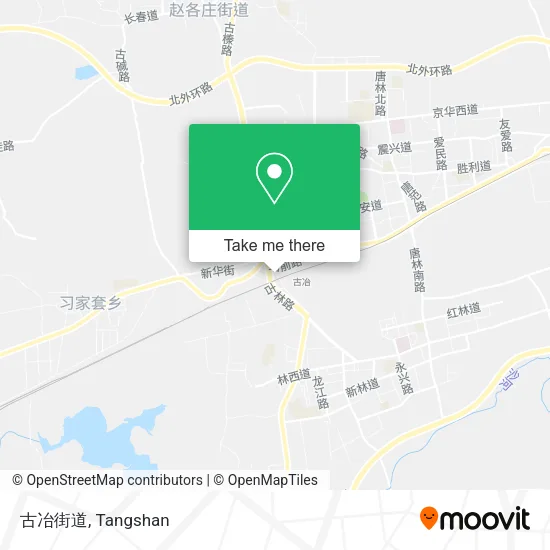 古冶街道 map