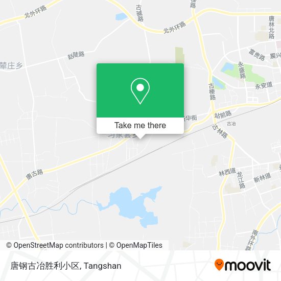 唐钢古冶胜利小区 map