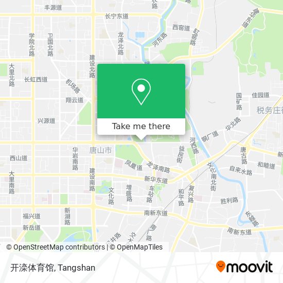 开滦体育馆 map