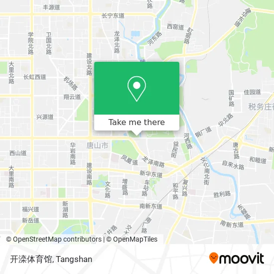 开滦体育馆 map