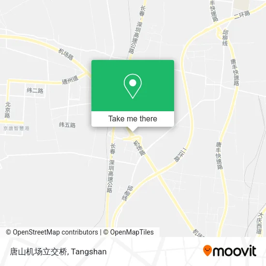 唐山机场立交桥 map