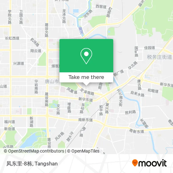 凤东里-8栋 map