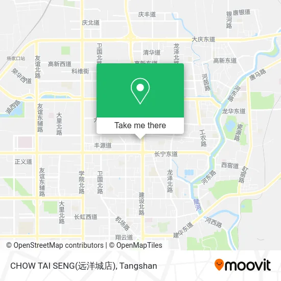 CHOW TAI SENG(远洋城店) map