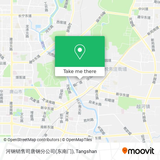 河钢销售司唐钢分公司(东南门) map
