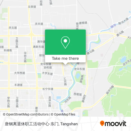唐钢离退休职工活动中心-东门 map