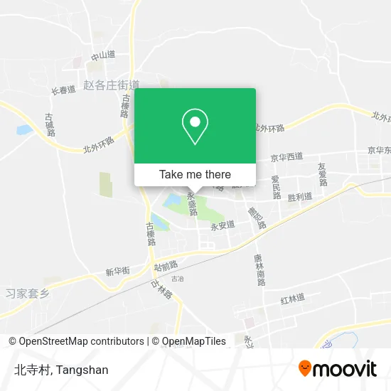 北寺村 map
