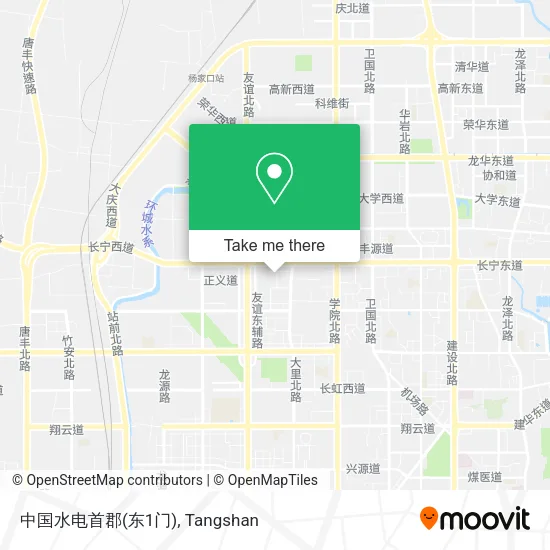 中国水电首郡(东1门) map