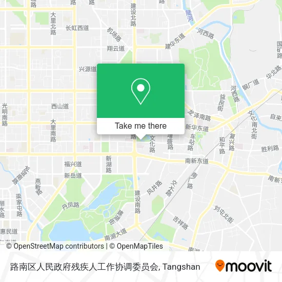 路南区人民政府残疾人工作协调委员会 map