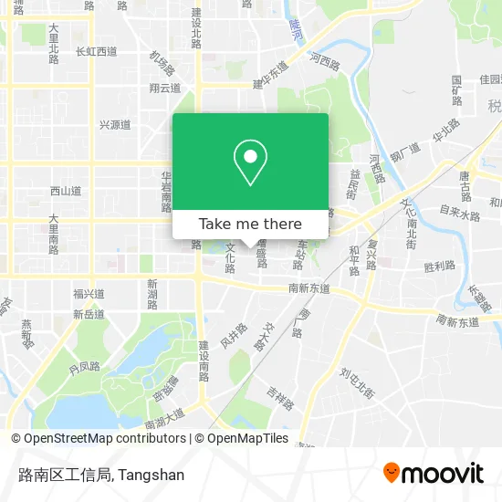 路南区工信局 map