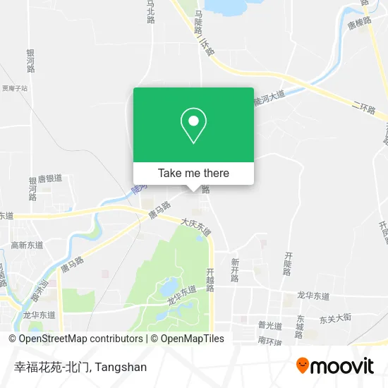 幸福花苑-北门 map