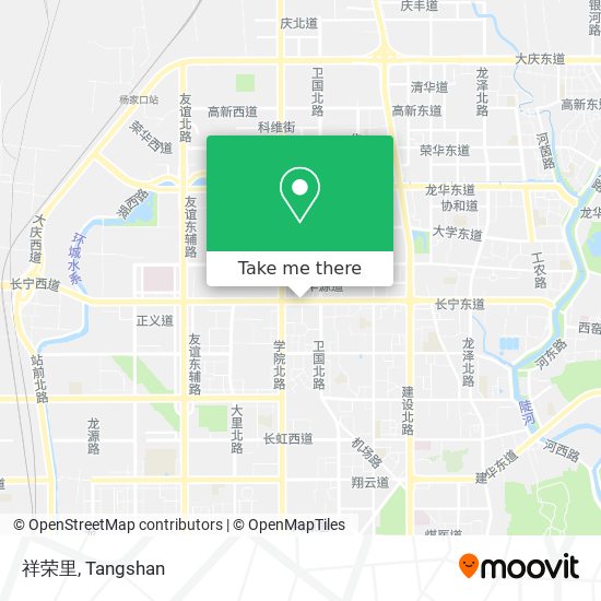 祥荣里 map