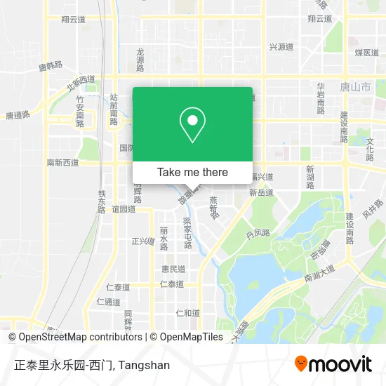 正泰里永乐园-西门 map