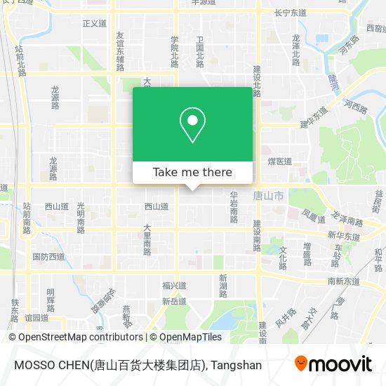 MOSSO CHEN(唐山百货大楼集团店) map